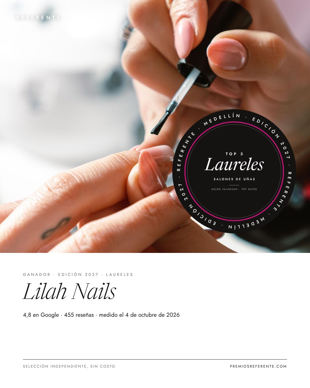 Publicación de Instagram de Lilah Nails