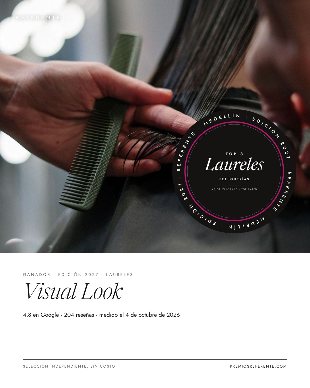 Publicación de Instagram de Visual Look